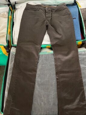 Burberry Dark Brown Casual Trousers